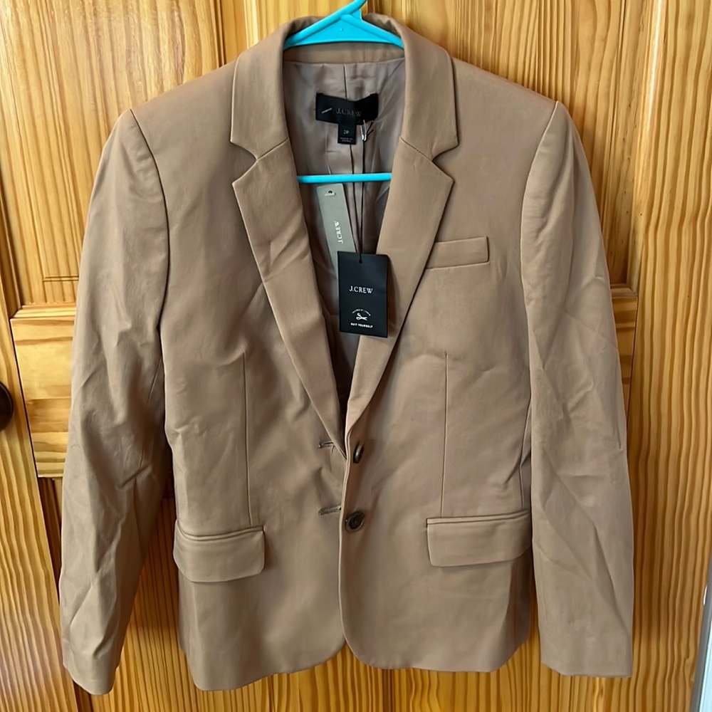 Brand new Jcrew khaki blazer